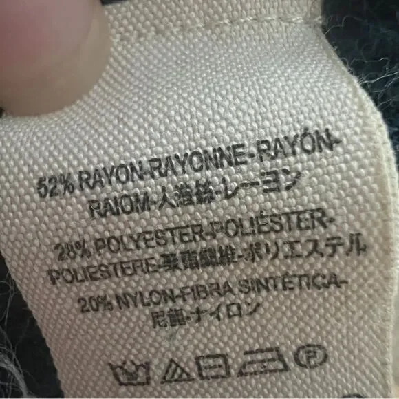 Free People Softly Structured Knit Tunic Sweater Oversized In Deep Jade Size M - Picture 8 of 8